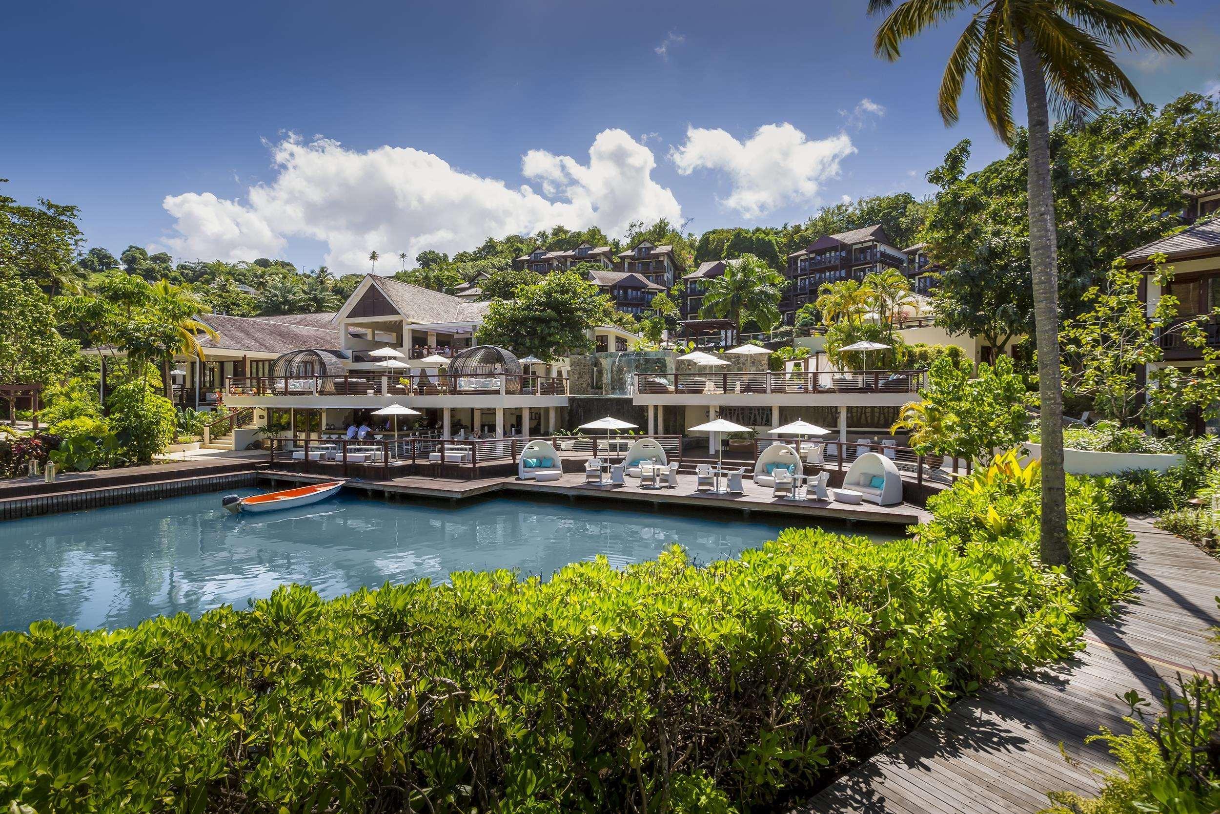 Marigot Bay Resort And Marina Екстериор снимка