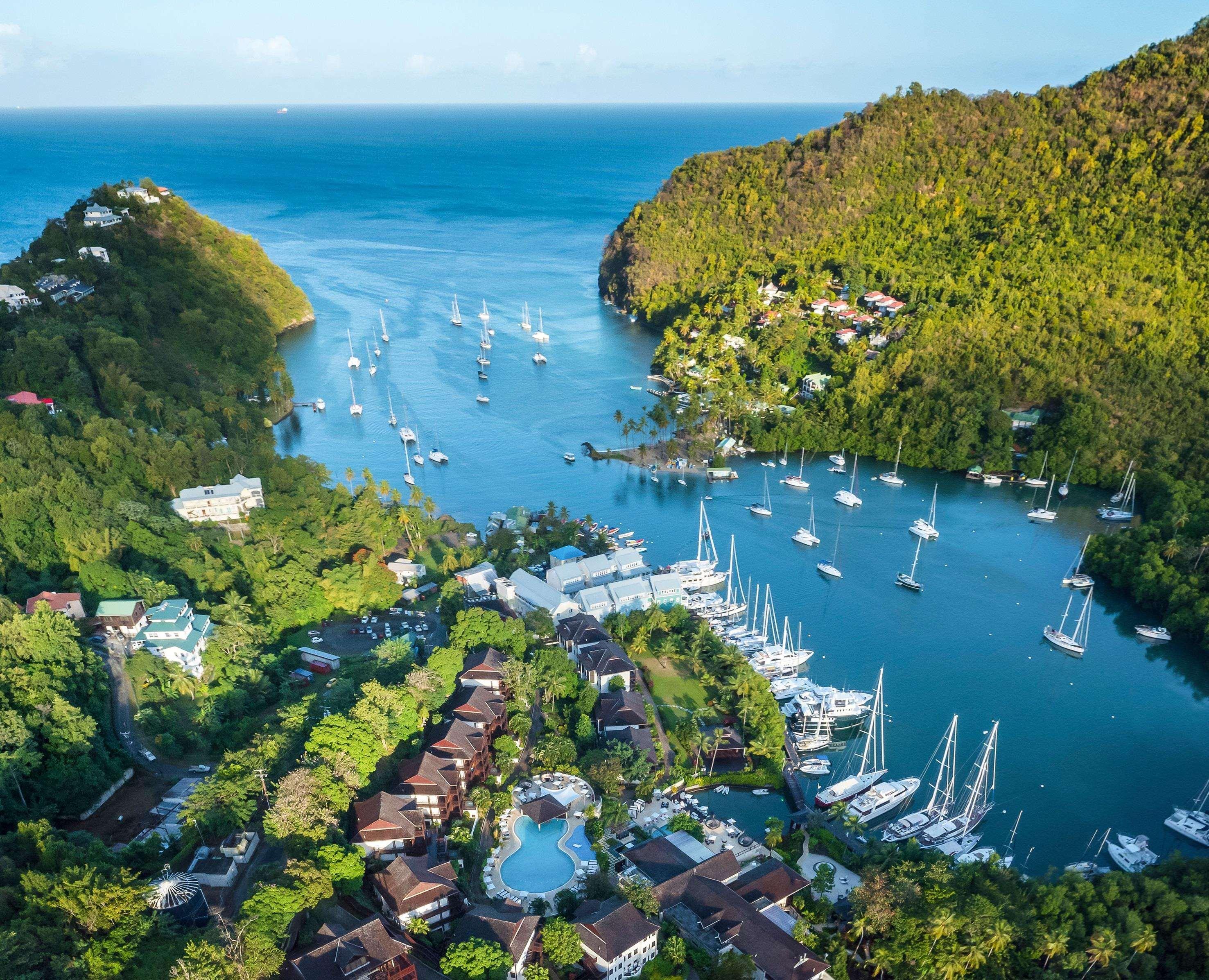 Marigot Bay Resort And Marina Екстериор снимка
